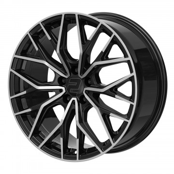 ALU Platišče 2DRV WH37 8,0x18 SCHWARZ HG POL. PLATIŠČA